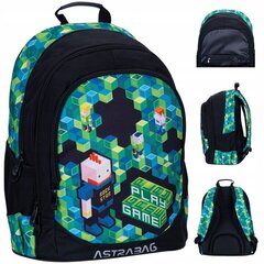 Koulureppu tarvikkeineen AstraBag AB340 Game 502023063, 3 päivää hinta ja tiedot | Koulureput ja -laukut | hobbyhall.fi