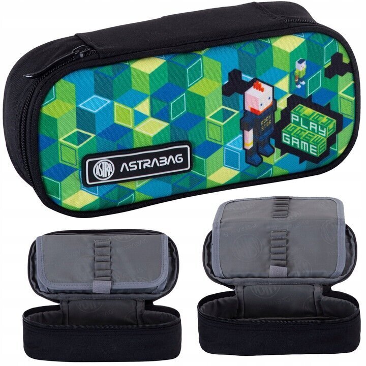 Koulureppu tarvikkeineen AstraBag AB340 Game 502023063, 3 päivää hinta ja tiedot | Koulureput ja -laukut | hobbyhall.fi