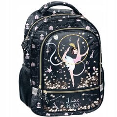 Koulureppu Paso Ballerina PP23BN-260, 18 l, 41x31x15 cm hinta ja tiedot | Koulureput ja -laukut | hobbyhall.fi