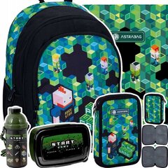 Koulureppu tarvikkeineen AstraBag AB340 Game 502023063, 5 päivää hinta ja tiedot | Koulureput ja -laukut | hobbyhall.fi