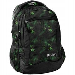 Koulureppu BeUniq Green BU22GN-2808, 20 l, 41x31x18 cm hinta ja tiedot | Koulureput ja -laukut | hobbyhall.fi