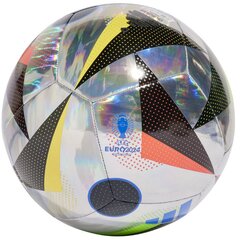 Jalkapallo harjoituspallo Adidas Euro24Training Foil IN9368 hinta ja tiedot | Jalkapallot | hobbyhall.fi