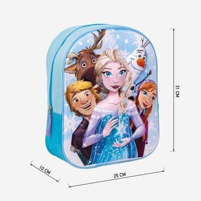 Lasten reppu Ice country (Frozen) Cerda, sininen hinta ja tiedot | Koulureput ja -laukut | hobbyhall.fi