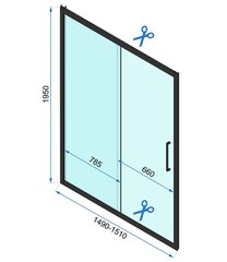 Corner Rapid Slide Chrome suihkukaappi hinta ja tiedot | Suihkukaapit ja suihkunurkat | hobbyhall.fi