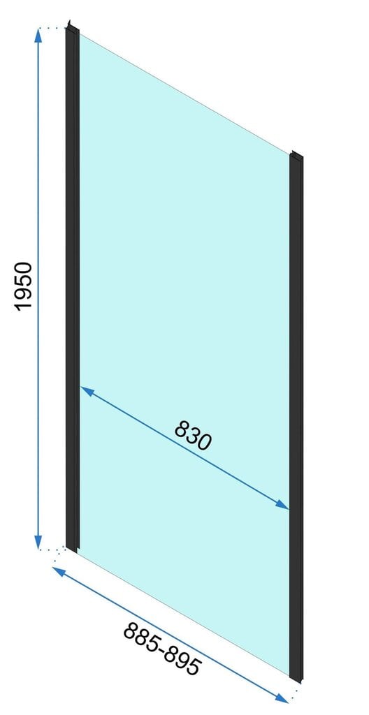 Corner Rapid Slide -suihkukaappi, kultaa hinta ja tiedot | Suihkukaapit ja suihkunurkat | hobbyhall.fi