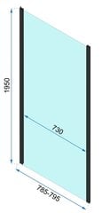 Rapid Slide Corner suihkukaappi, harjattu kulta hinta ja tiedot | Suihkukaapit ja suihkunurkat | hobbyhall.fi