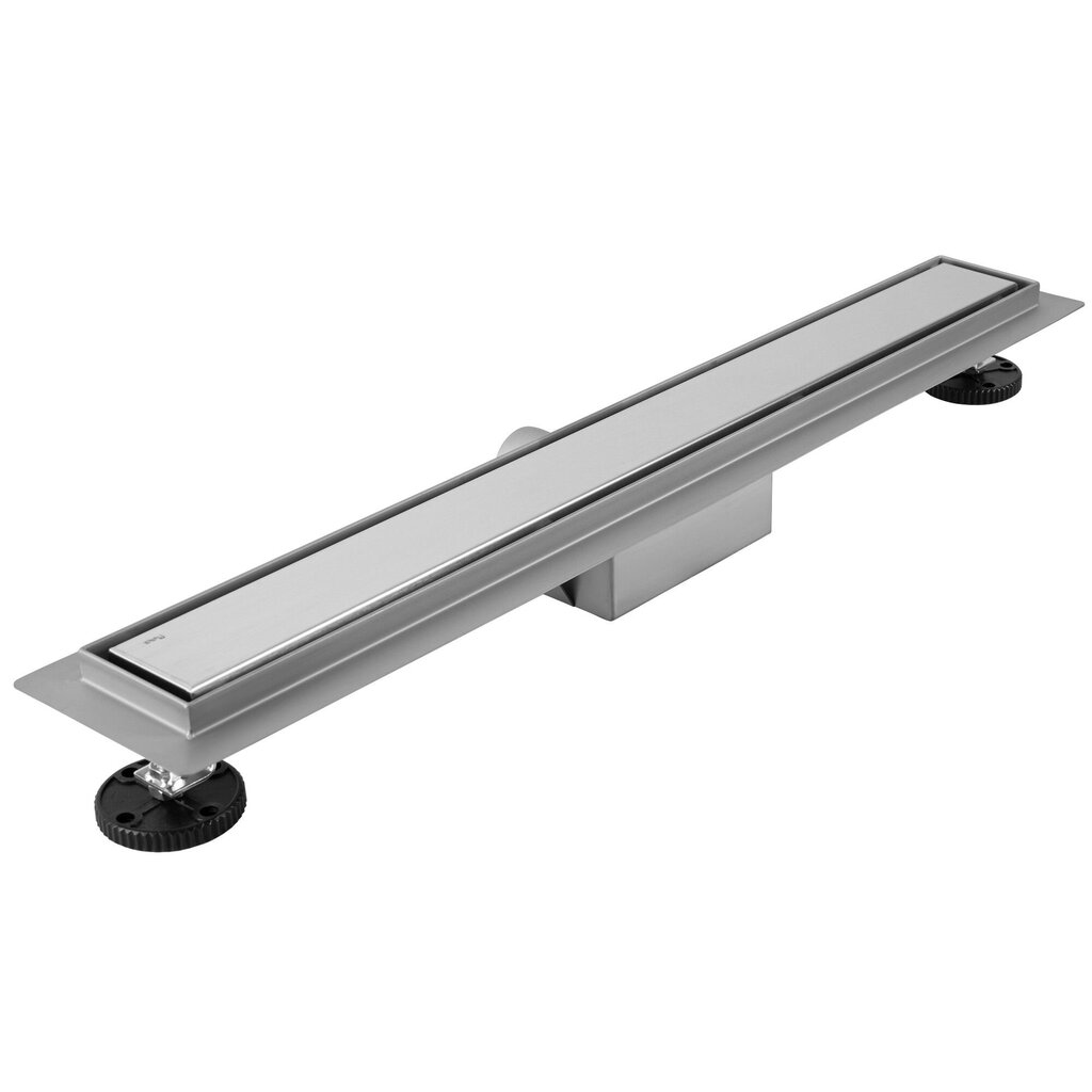 REA Neox Linear Drain, HARJATTU TERÄS 50 hinta ja tiedot | Lattiakaivot | hobbyhall.fi