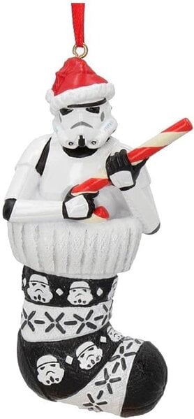 Star Wars Christmas Stormtrooper in Stocking 11.5 cm