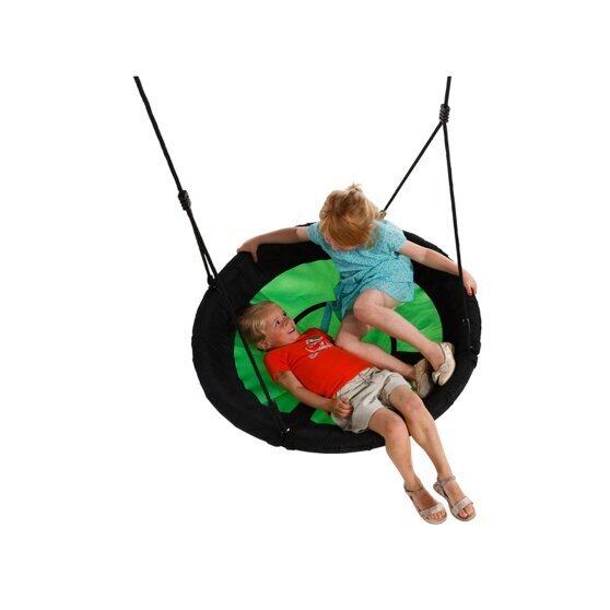 Swing Stork pesä Swibee, 98 cm, vihreä/musta hinta ja tiedot | Keinut | hobbyhall.fi