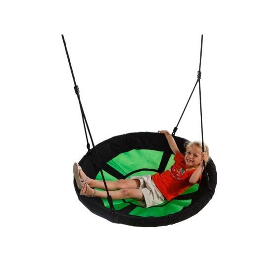 Swing Stork pesä Swibee, 98 cm, vihreä/musta hinta ja tiedot | Keinut | hobbyhall.fi