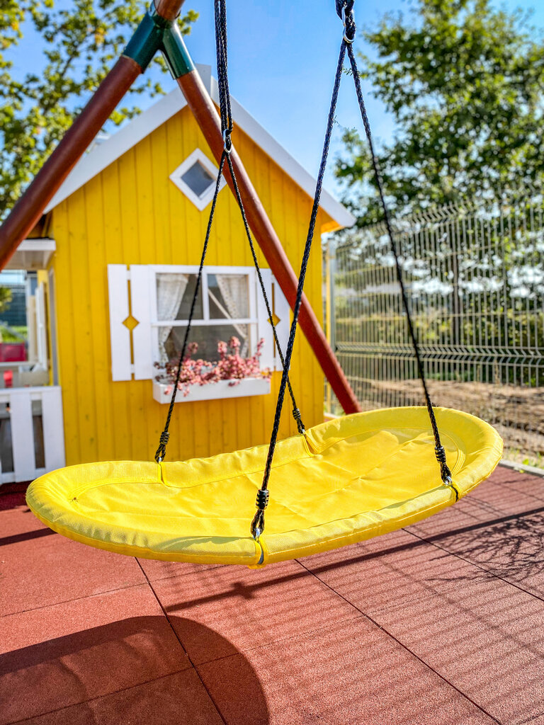 Swing Keltainen vene hinta ja tiedot | Keinut | hobbyhall.fi