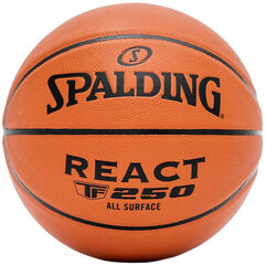 Spalding React TF-250 koripallo (6) hinta ja tiedot | Koripallot | hobbyhall.fi