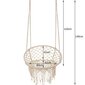 Swing "Stork nest" - beige väri hinta ja tiedot | Keinut | hobbyhall.fi