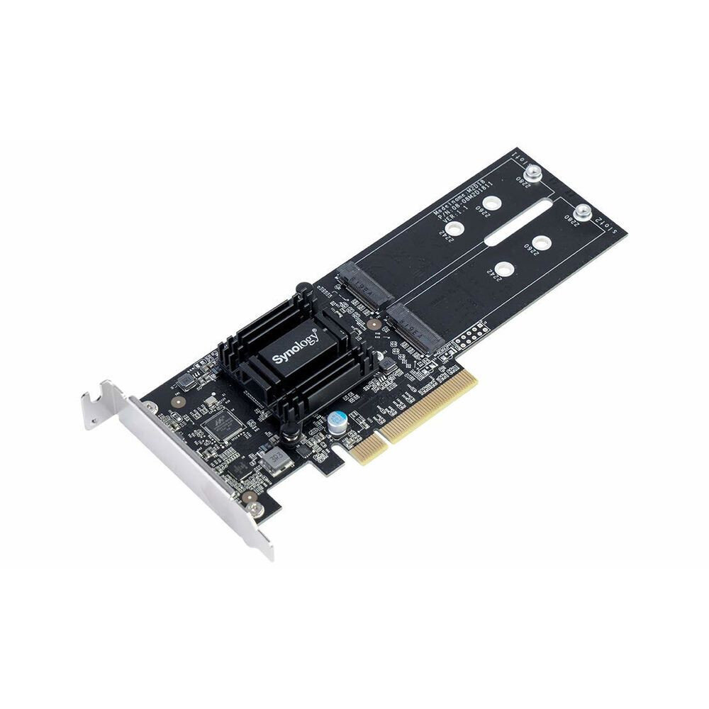 PCI-kortti SSD M.2 Synology M2D18 hinta ja tiedot | Ohjain- ja laajennuskortit | hobbyhall.fi