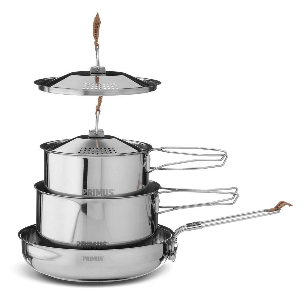 Patasarja Primus Campfire Cookset ruostumatonta terästä pieni hinta ja tiedot | Retkiastiat | hobbyhall.fi