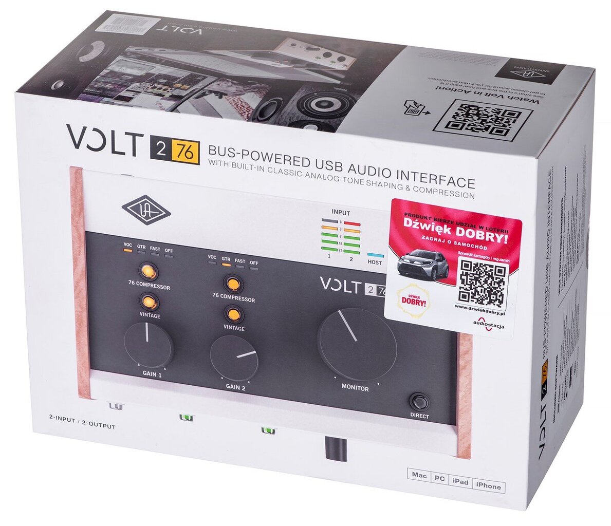 Universal Audio VOLT 276 hinta ja tiedot | Soittimien lisätarvikkeet | hobbyhall.fi