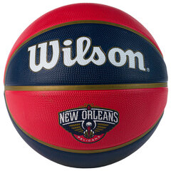 Wilson New Orleans Pelicans Basketball, koko 7 hinta ja tiedot | Koripallot | hobbyhall.fi