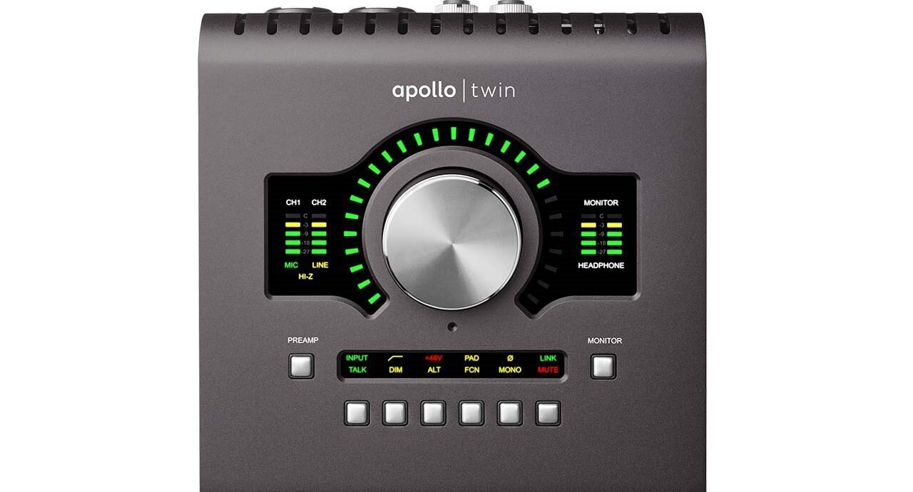 Ääniliitäntä Universal Audio Apollo Twin MKII Dou hinta ja tiedot | Soittimien lisätarvikkeet | hobbyhall.fi