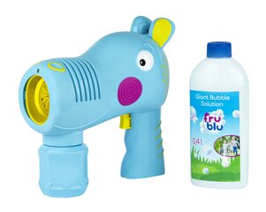 Saippuakuplakone Hippo Blaster TM Toys 0161, sininen hinta ja tiedot | Hiekkalelut ja rantalelut | hobbyhall.fi