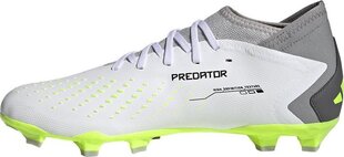 Jalkapallokengät Adidas Predator Accuracy.3 FG, koko 42 2/3, harmaa/vihreä hinta ja tiedot | Jalkapallokengät | hobbyhall.fi