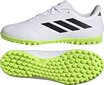 Jalkapallokengät Adidas Copa Pure.4 TF, koko 44, valkoinen/vihreä hinta ja tiedot | Jalkapallokengät | hobbyhall.fi