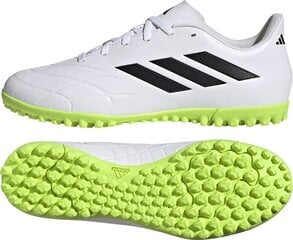 Jalkapallokengät Adidas Copa Pure.4 TF, koko 42, valkoinen/vihreä hinta ja tiedot | Jalkapallokengät | hobbyhall.fi