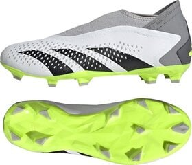 Jalkapallokengät Adidas Predator Accuracy.3 LL FG, koko 45 1/3, harmaa/vihreä hinta ja tiedot | Jalkapallokengät | hobbyhall.fi