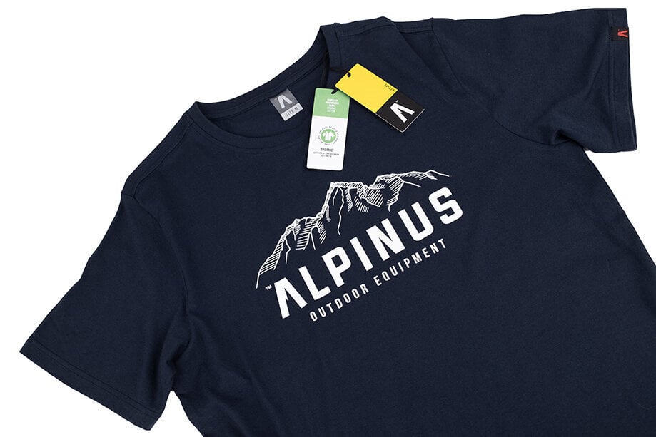 Miesten t-paita Alpinus Mountains FU18529, sininen hinta ja tiedot | Miesten T-paidat | hobbyhall.fi