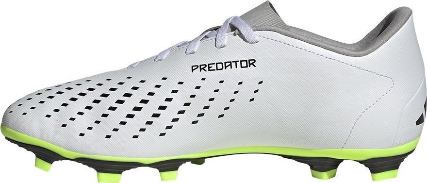 Jalkapallokengät Adidas Predator Accuracy.4 FxG, koko 42 2/3, valkoinen/vihreä hinta ja tiedot | Jalkapallokengät | hobbyhall.fi