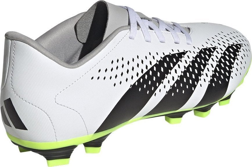 Jalkapallokengät Adidas Predator Accuracy.4 FxG, koko 47 1/3, valkoinen/vihreä hinta ja tiedot | Jalkapallokengät | hobbyhall.fi