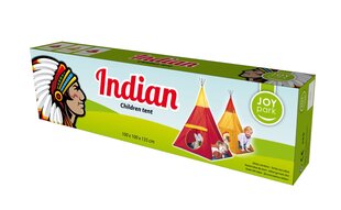 Lasten teltta Indian III, 100x100x135cm hinta ja tiedot | Lasten leikkimökit ja -teltat | hobbyhall.fi