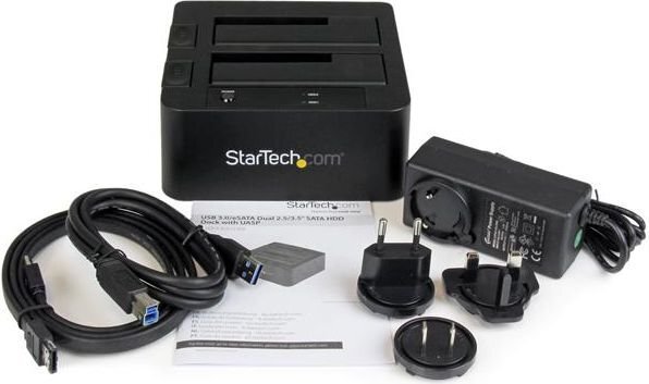 Startech SDOCK2U33EB hinta ja tiedot | Komponenttien lisätarvikkeet | hobbyhall.fi