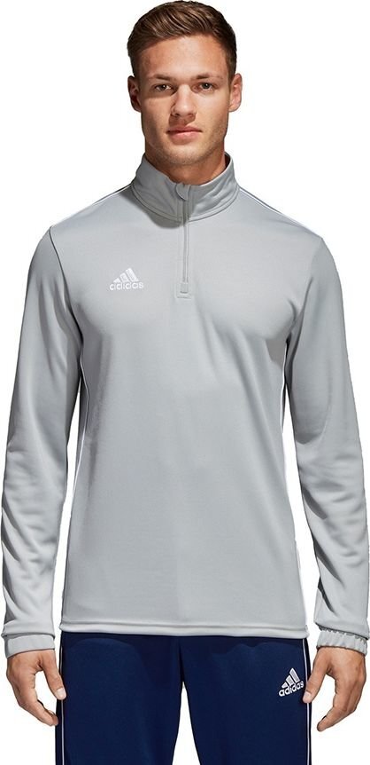 Miesten paita Adidas Core 18 Training Top harmaa CV4000 hinta ja tiedot | Jalkapallovaatteet ja -varusteet | hobbyhall.fi