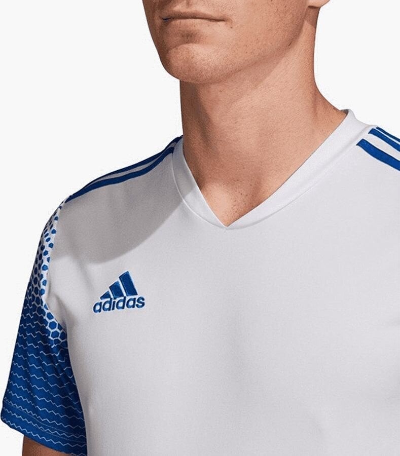 T-paita Adidas Regista 20 JSY, valkoinen hinta ja tiedot | Jalkapallovaatteet ja -varusteet | hobbyhall.fi