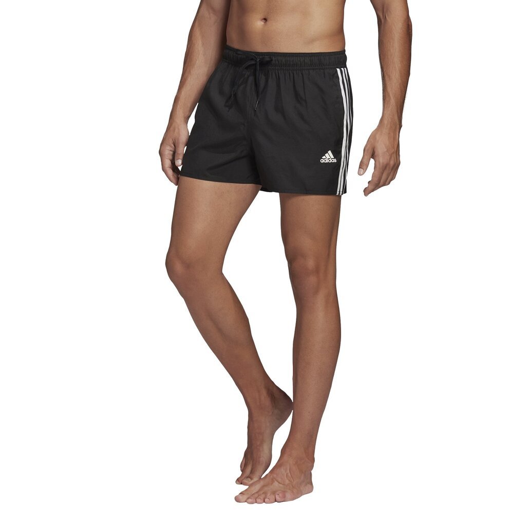 Miesten shortsit Adidas 3 Stripes CLX Swim, musta hinta ja tiedot | Miesten uimahousut ja -shortsit | hobbyhall.fi