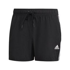 Miesten shortsit Adidas 3 Stripes CLX Swim, musta hinta ja tiedot | Miesten uimahousut ja -shortsit | hobbyhall.fi