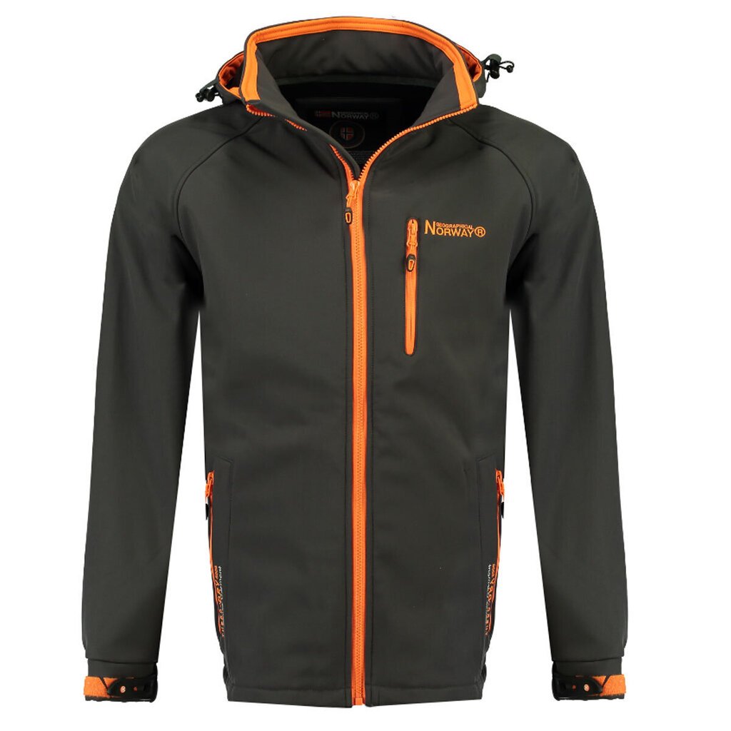 Miesten takki Geographical Norway Texiko Men Tummanharmaa 009 +BS2 hinta ja tiedot | Miesten ulkoilutakit | hobbyhall.fi