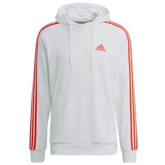 Miesten neule Adidas Essentials Hoodie M GM3246, valkoinen hinta ja tiedot | Miesten puserot ja hupparit | hobbyhall.fi