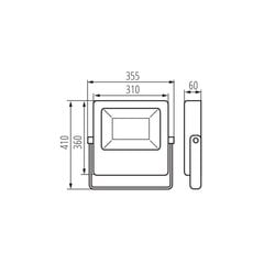 LED-kohdevalo FL AGOR 200W NW 33475 hinta ja tiedot | Retkilamput | hobbyhall.fi