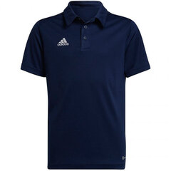 Lasten poolopaita Adidas Entrada 22 H57493, tummansininen hinta ja tiedot | adidas teamwear Urheilu ja vapaa-aika | hobbyhall.fi