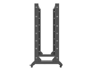 Palvelinkaappi Lanberg OR01-6832-B, 600x800mm, musta hinta ja tiedot | Koteloiden lisätarvikkeet | hobbyhall.fi