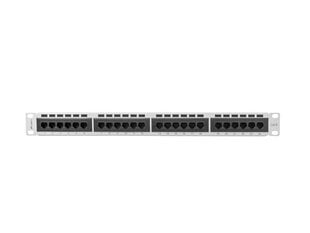 Lanberg Patch panel 24 portti 1U cat.6 UTP harmaa PPU6-1024-S hinta ja tiedot | Koteloiden lisätarvikkeet | hobbyhall.fi