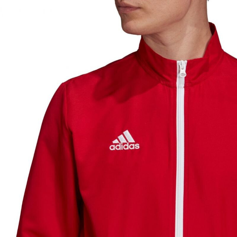 Miesten villapaita Adidas Entrada 22 H57536, punainen hinta ja tiedot | Jalkapallovaatteet ja -varusteet | hobbyhall.fi