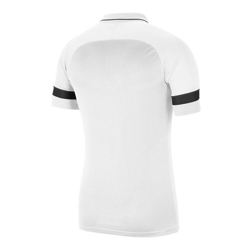 Lasten T-paita Nike Dri-FIT Academy 21 Polo SS Valkoinen CW6106 100 hinta ja tiedot | Jalkapallovaatteet ja -varusteet | hobbyhall.fi