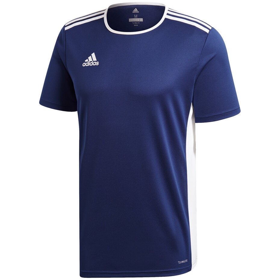 Lasten paita adidas Entrada 18 Jersey JUNIOR CF1036/CF1047, sininen hinta ja tiedot | Jalkapallovaatteet ja -varusteet | hobbyhall.fi