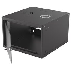 Seinäkaappi Intellinet 6U 540x560 19", musta hinta ja tiedot | Koteloiden lisätarvikkeet | hobbyhall.fi