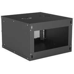 Seinäkaappi Intellinet 6U 540x560 19", musta hinta ja tiedot | Koteloiden lisätarvikkeet | hobbyhall.fi