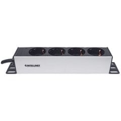 Tehonjakoyksikkö PDU Intellinet Rack 10, 4xSchuko hinta ja tiedot | Komponenttien lisätarvikkeet | hobbyhall.fi