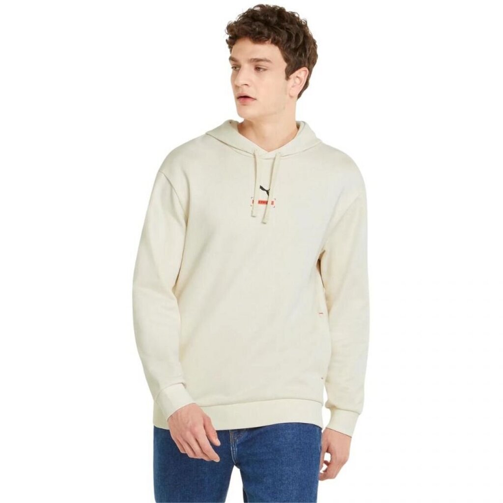 Miesten neule Puma Better Hoodie TR M, beige hinta ja tiedot | Miesten puserot ja hupparit | hobbyhall.fi