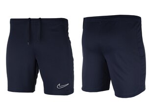 Nike Miesten shortsit NK Df Academy 23 DR1360 451, sininen hinta ja tiedot | Miesten shortsit | hobbyhall.fi